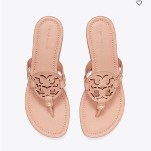 Tory Burch light sand miller sandal
